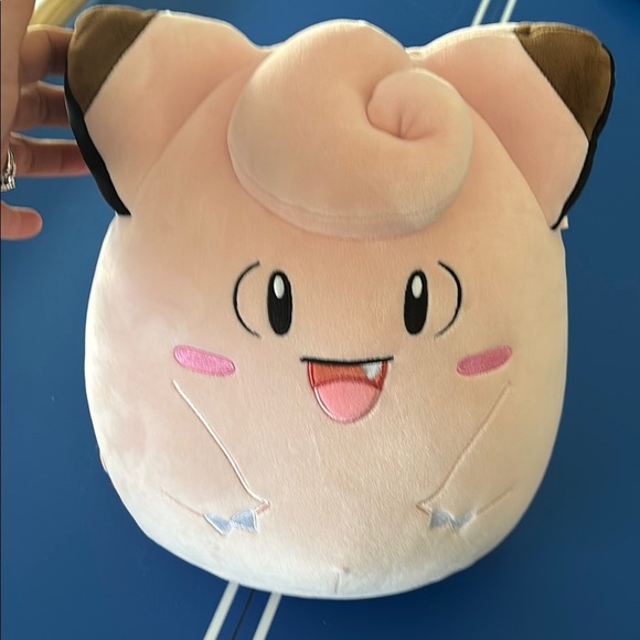 Pokémon Squishmallows Clefairy Plush Figure - Picture 1 of 6